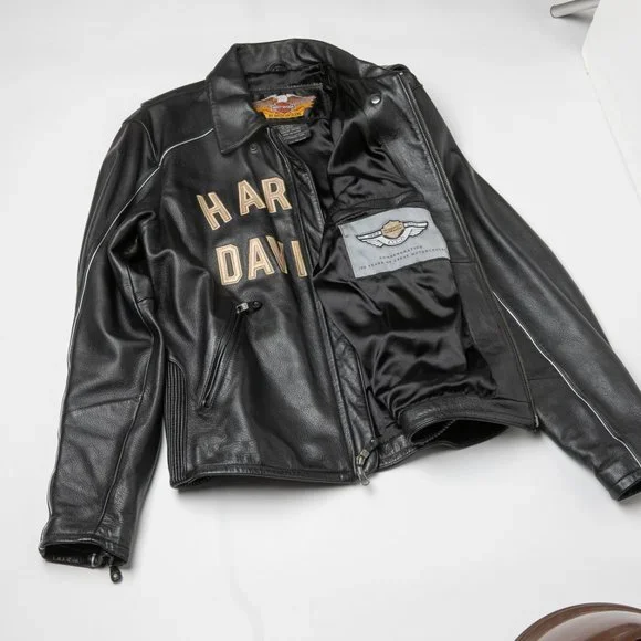 Harley-Davidson 100th Anniversary Men's Leather Jacket